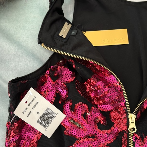 Alexia Admor sequin nwt beautiful dress special occasion size s - Picture 6 of 7